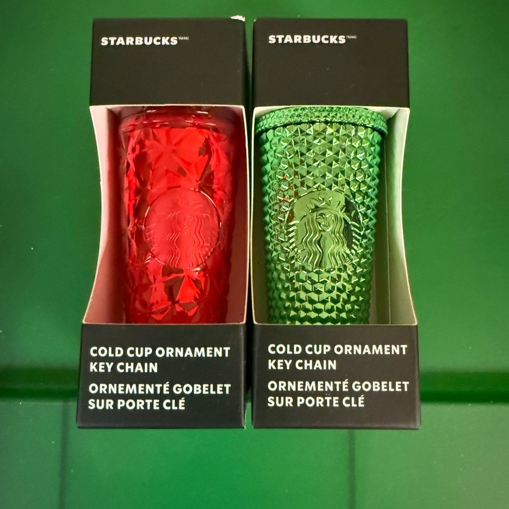 Starbucks Festive Holiday Ornament Set